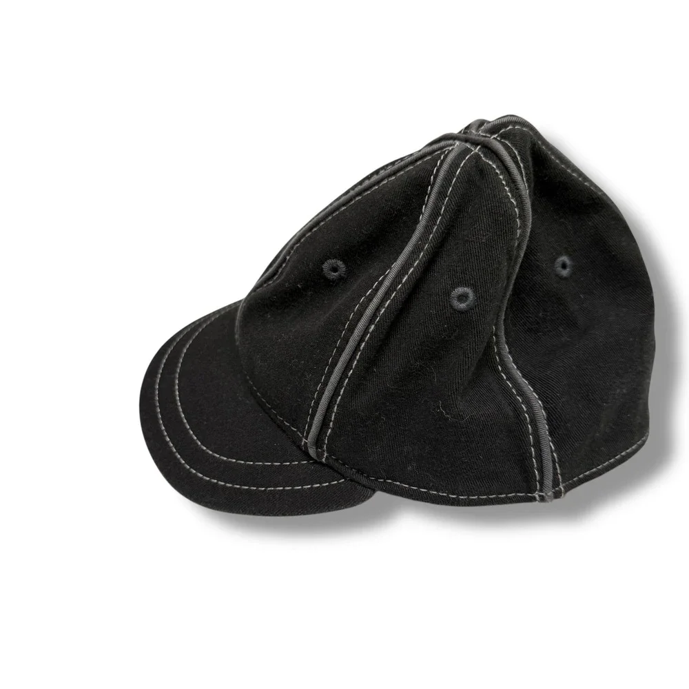 Sand Cassel Kids by Goorin Brothers Gray Contrast Stitch Baseball‎ Cap M/L NEW